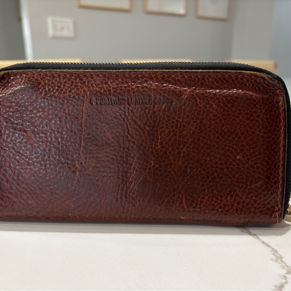 Portland Leather Wallet - Nutmeg